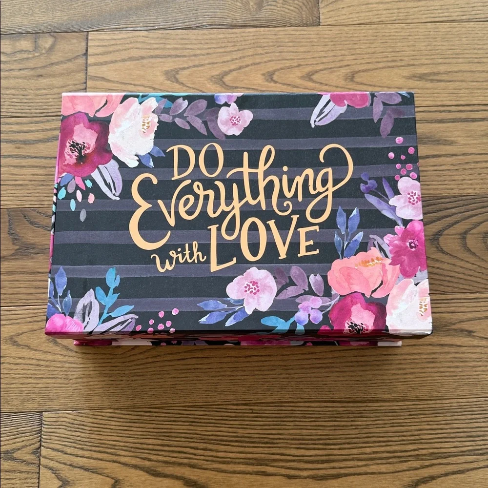 Floral Decorative Box Do everything with love